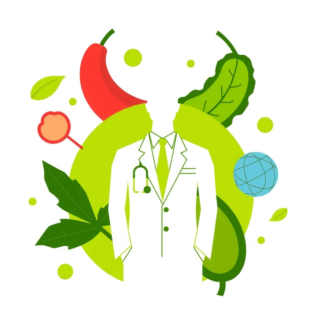 Stilisiertes Icon einer Person im Kontext von Ernährung